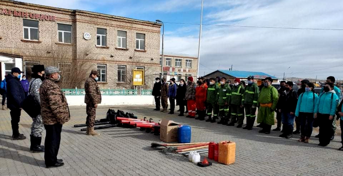 Аймгийн Засаг даргын орлогч Ч.Ганбатаар ахлуулсан ажлын хэсэг сумдад ажиллаж байна