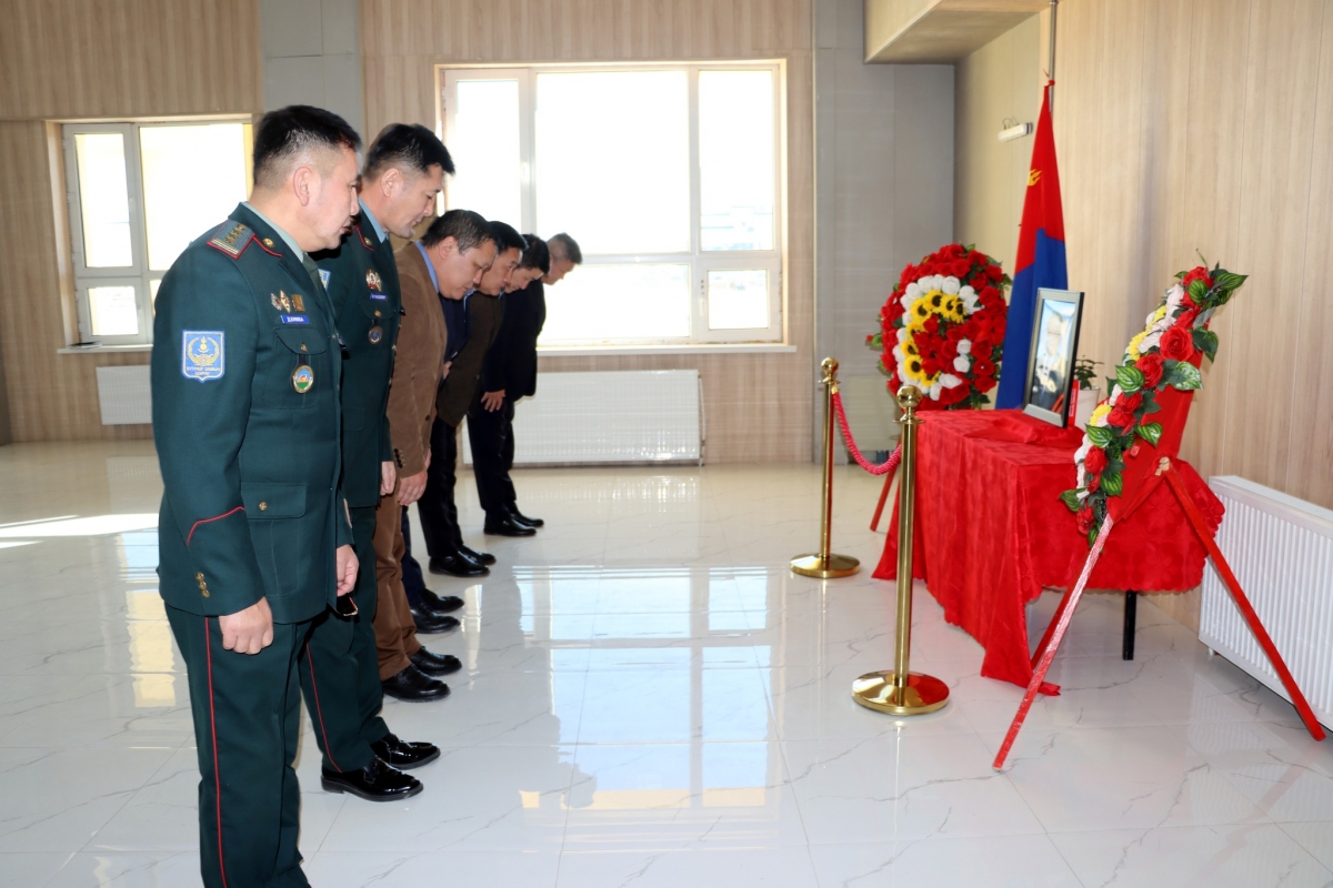 МОНГОЛ УЛСЫН АНХНЫ ЕРӨНХИЙЛӨГЧ П.ОЧИРБАТ АГСАНД  ХҮНДЭТГЭЛ ҮЗҮҮЛЛЭЭ