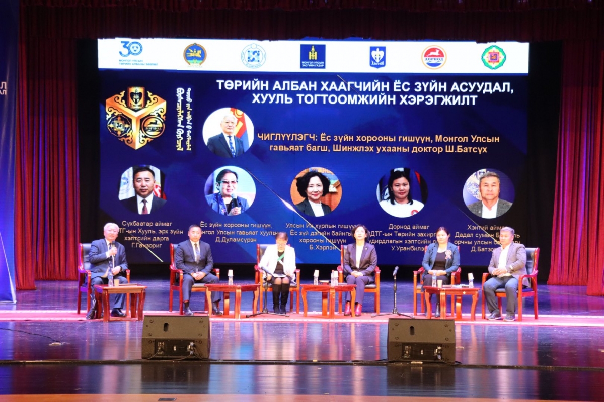 БҮСЧИЛСЭН ХӨГЖИЛ-ТӨРИЙН АЛБАНЫ МАНЛАЙЛАЛ"